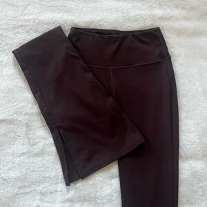 Dark Brown Flare Leggings